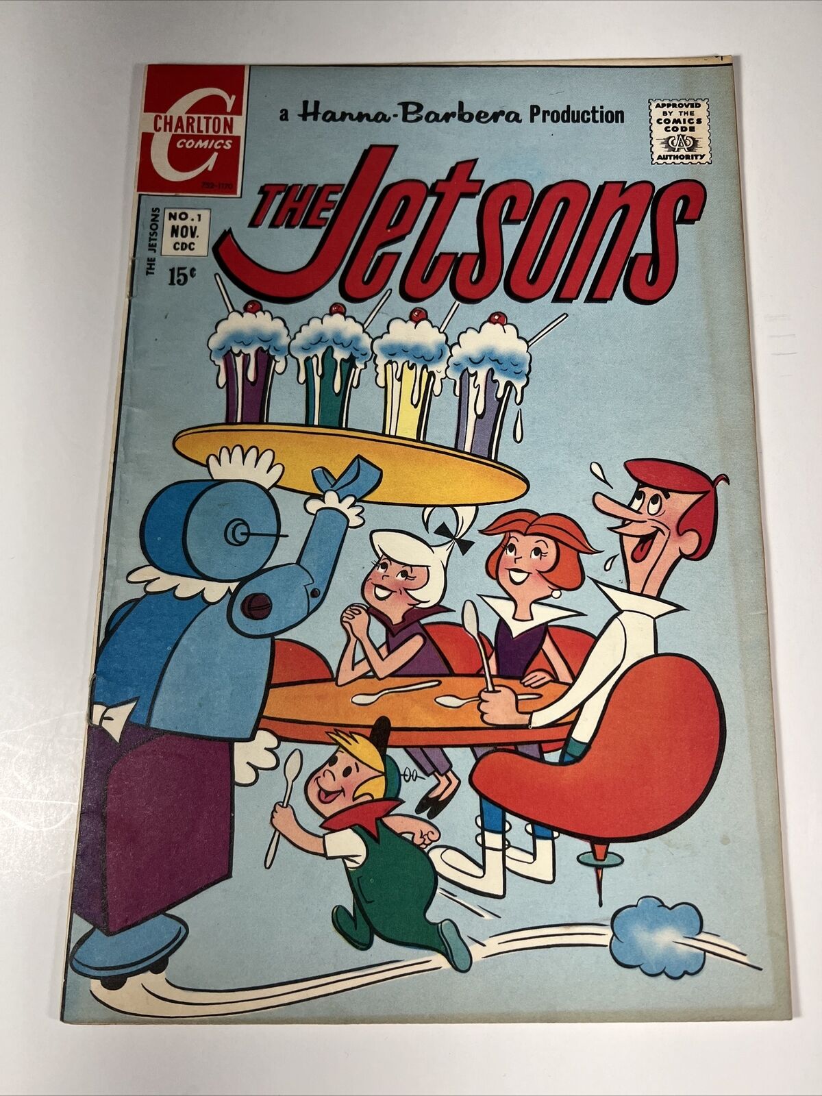 The Jetsons 1 Charlton Comics 1970 Hanna Barbera Production