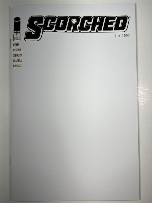 Scorched 1 Blank Variant SDCC 2023 Image Comics only 1000 Printed Todd McFarlane