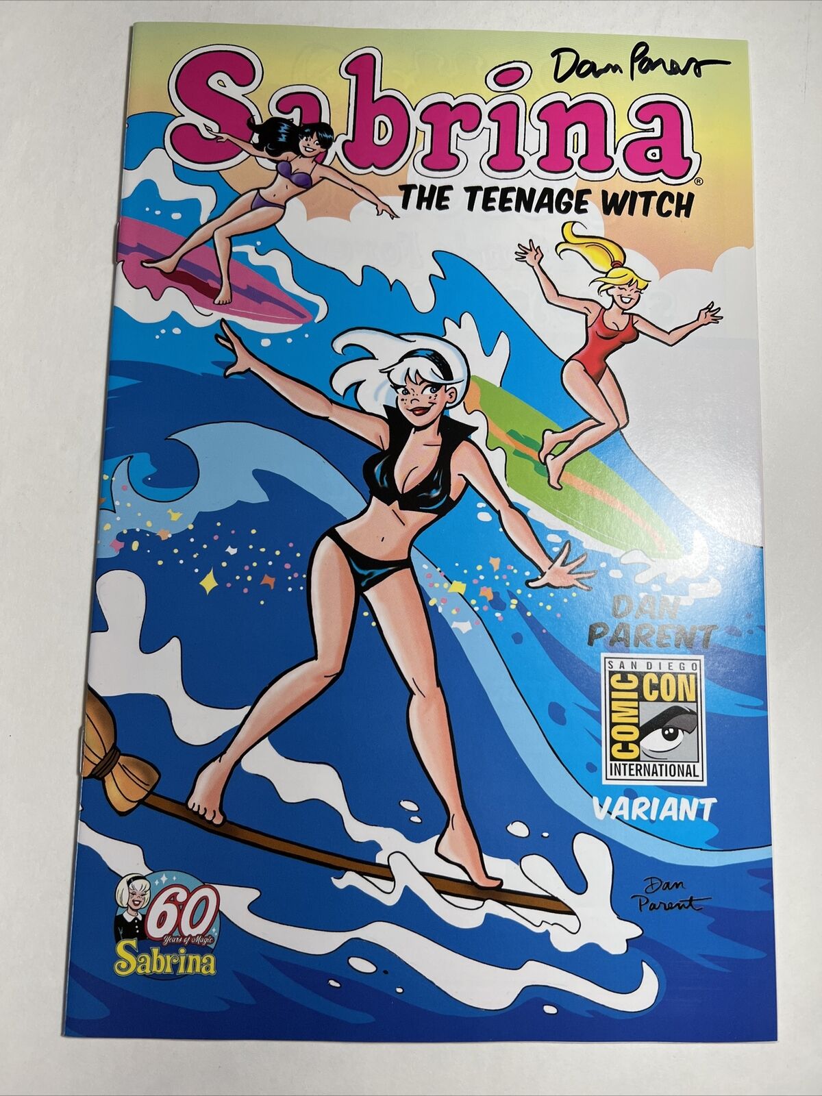 Betty Veronica Friends Forever Summer Surf Party 1 1st Stacy Banks SDCC SIGNED