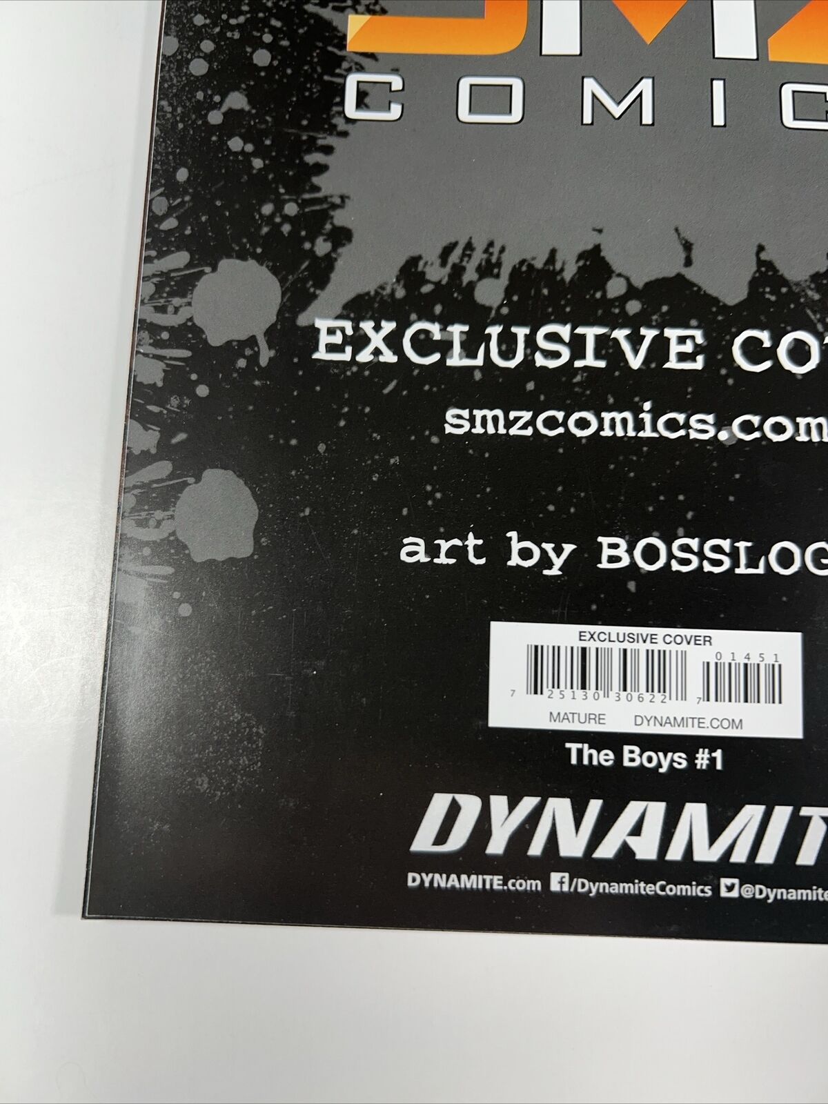 The Boys #1 Variant NM NYCC 2022 BossLogic Dynamite SMZ TradeDress HOMELANDER