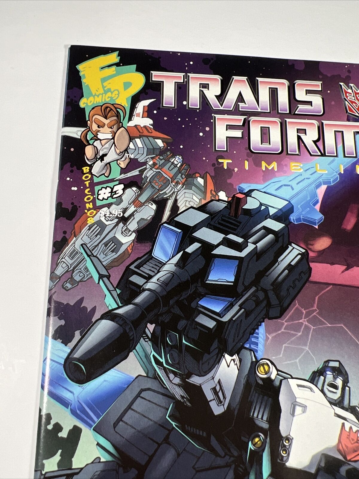 Transformers Timelines 3 Variant Fun Publicat. Vol 3 Shattered Glass Botcon 2008