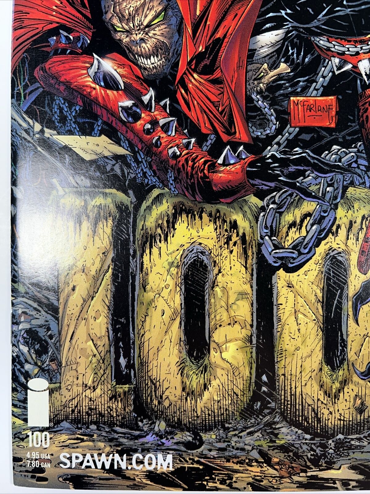 Spawn 100 Variant Todd McFarlane Cover Cover C Image Comics 2000