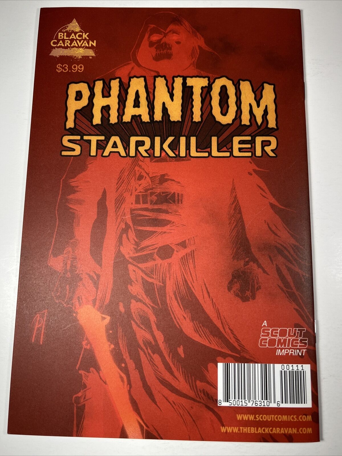 Phantom Starkiller 1 VHS Secret Variant Scout Comics only 400 Printed 2020