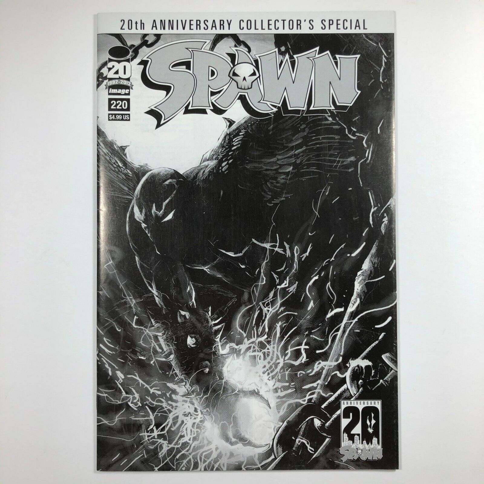 Spawn 220 Variant 20th Anniversary Collectors Special Sketch 2012 Image Comics