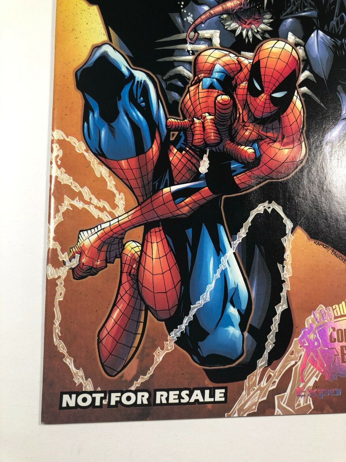 Spectacular Spiderman 1 Canadian Expo Variant - Ultra Rare with COA Marvel 2003