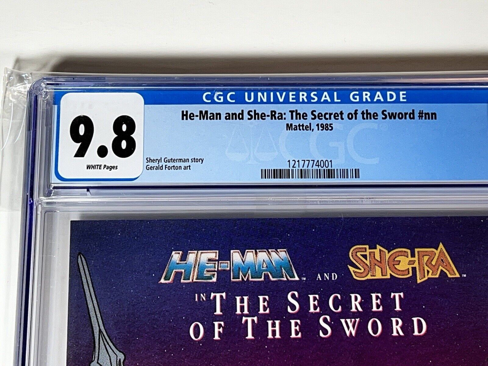 He-Man and She-Ra The Secret of the Sword #nn CGC 9.8 FIRST She-RA Comic 1985