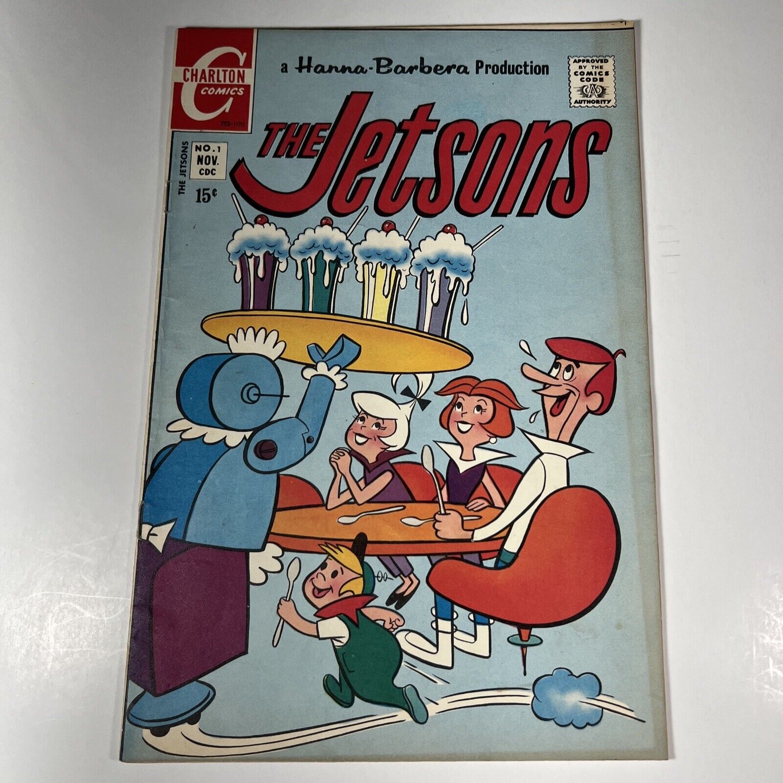 The Jetsons 1 Charlton Comics 1970 Hanna Barbera Production