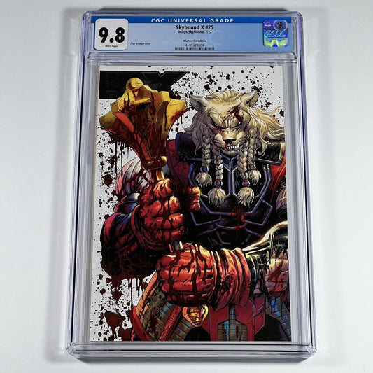 Skybound X 25 BATTLEBEAST FOIL VARIANT CGC 9.8 - Tyler Kirkham Skybound 2022