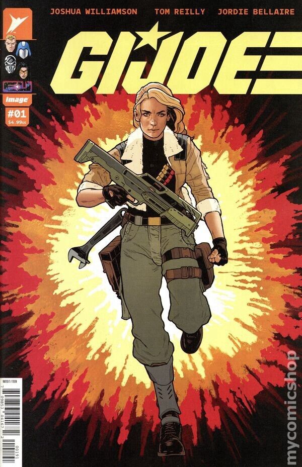 GI Joe #1 Jeff Spokes Variant 1:25 NM Skybound Image 2024