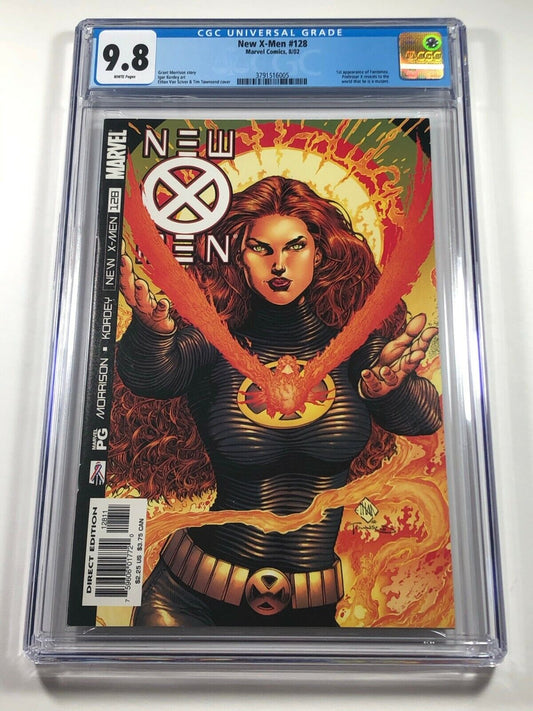 New X-Men 128 CGC 9.8 Marvel Comics 2002 1st Fantomex 1st Print