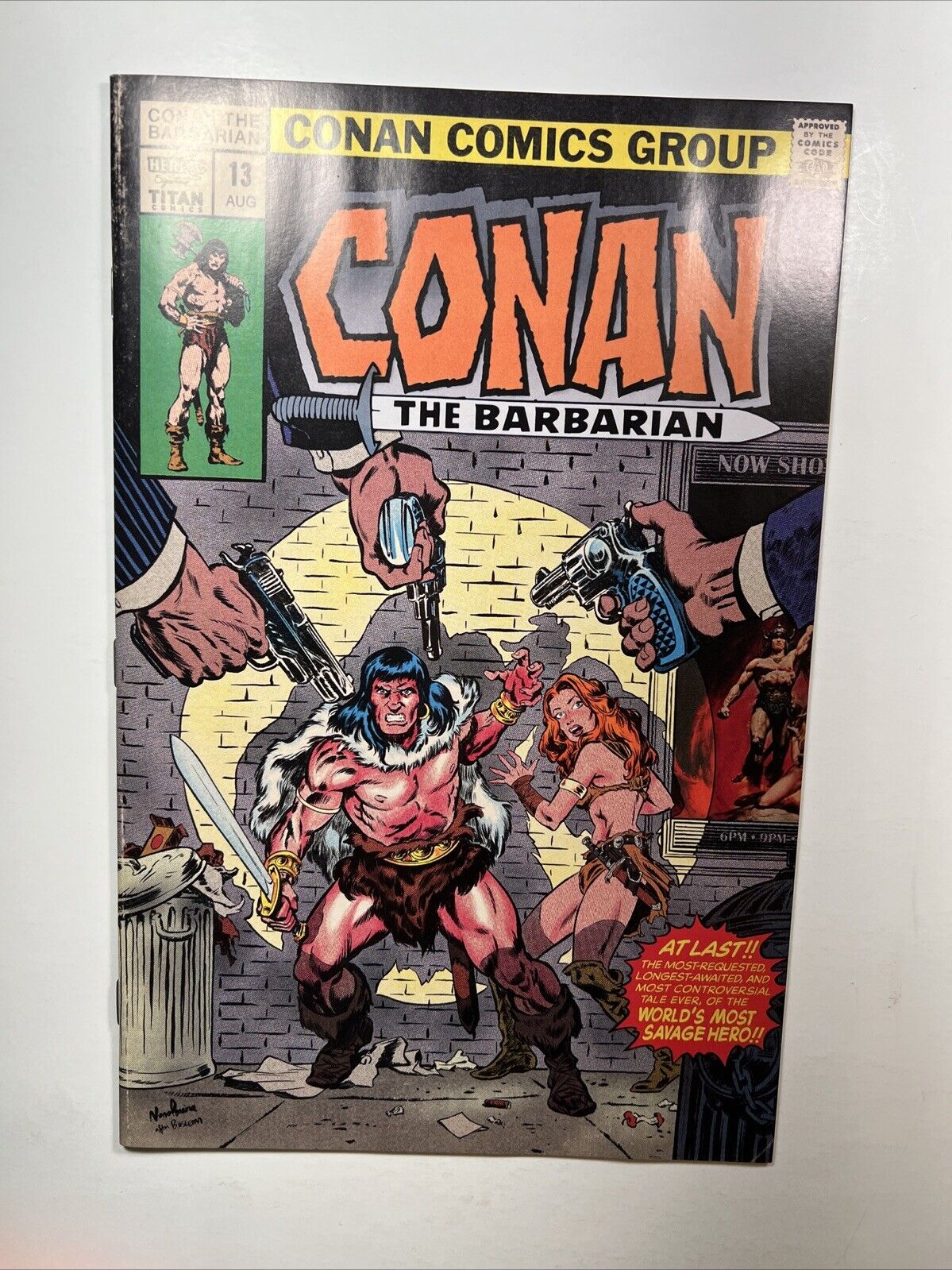 Conan the Barbarian 13 NM SDCC 2024 Diamond Previews Comic Con PX Nuno Pereira