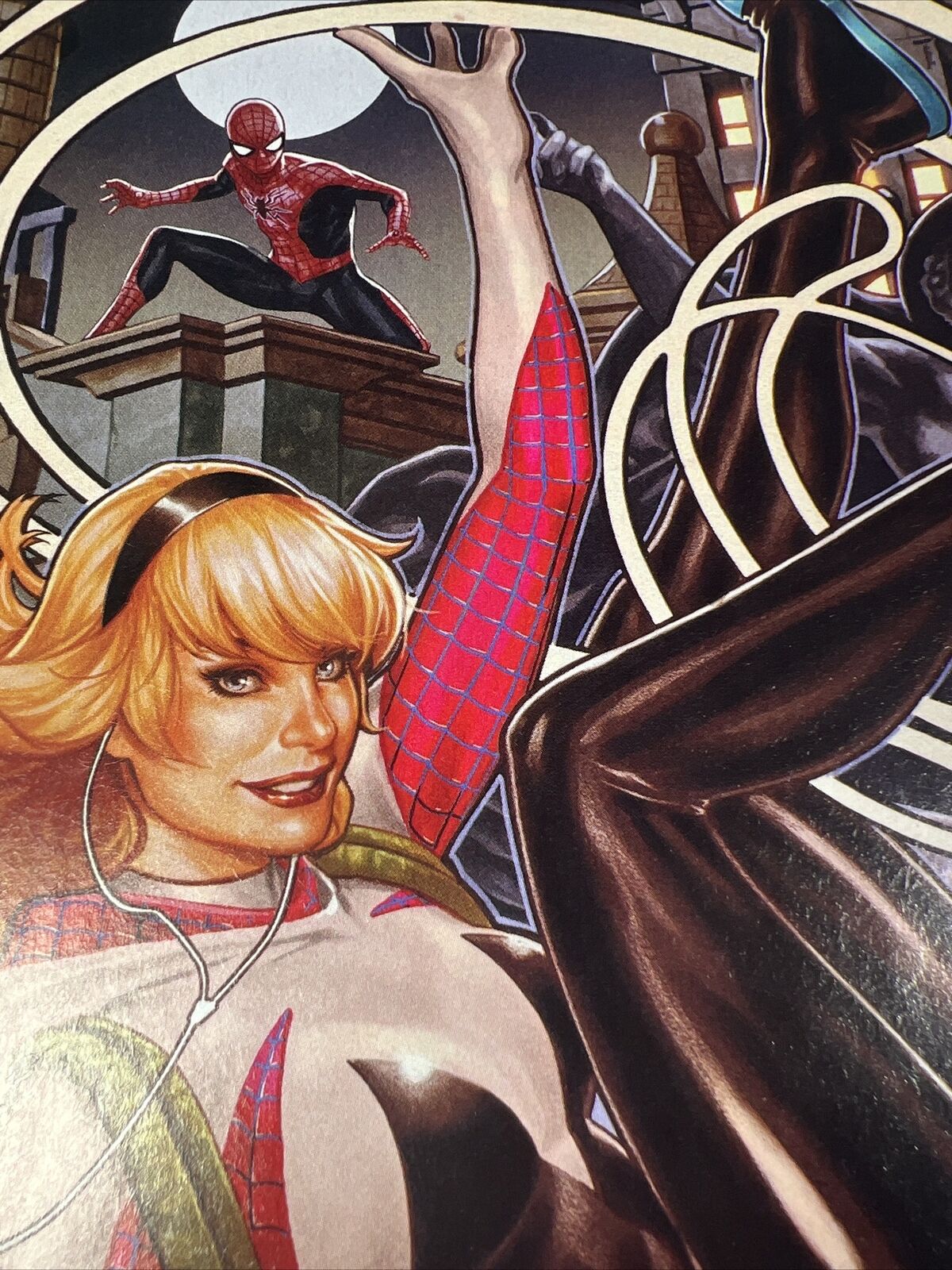 Spider-Gwen 1 Variant Mark Brooks 2015 Marvel Comics Spider-Verse Miles Morales