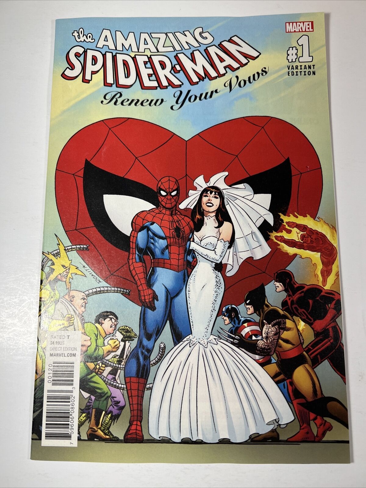 Amazing Spider-Man Renew Your Vows 1 Variant Romita 1:1000 Marvel Comics 2017