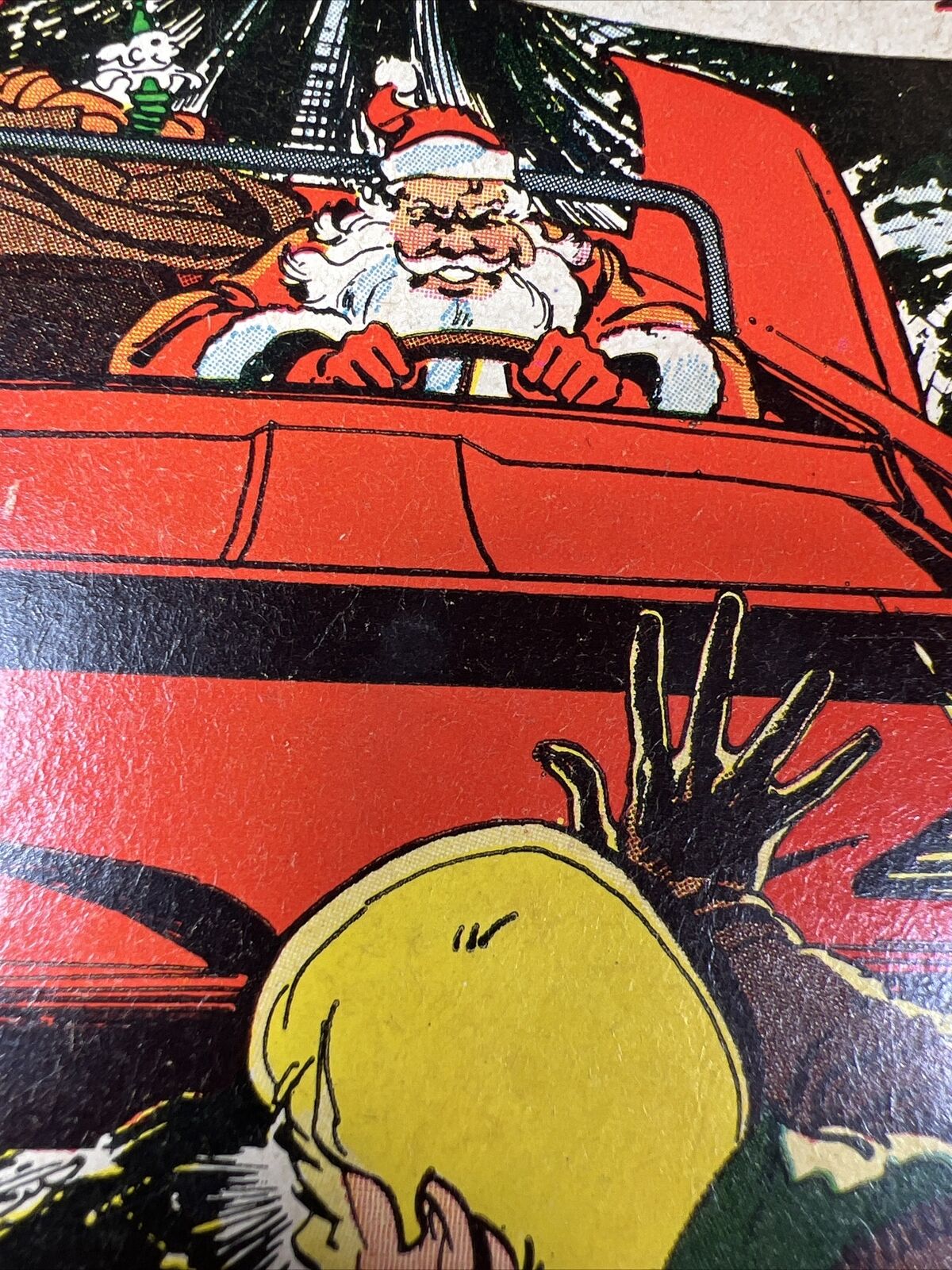 Hot Wheels 6 DC Comics 1971 BAD SANTA! HTF Comic - HTF Christmas Loose CF