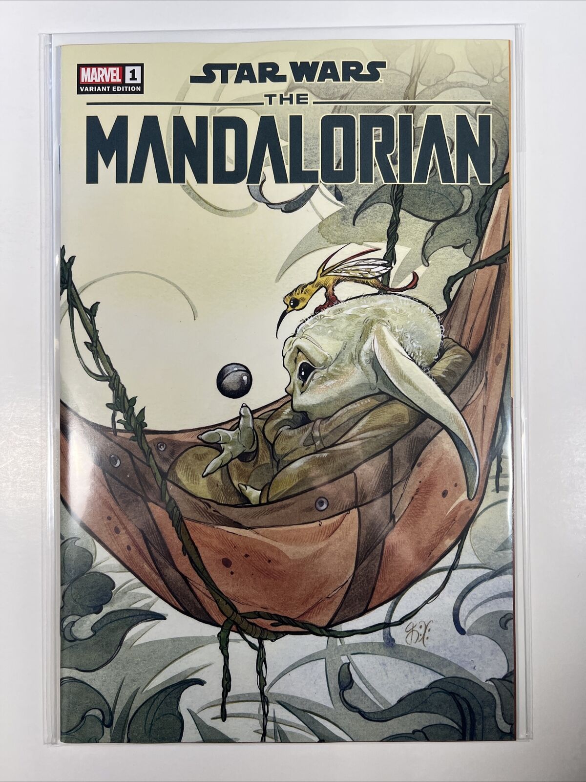 Star Wars The Mandalorian S2 #1 Peach Momoko B&W SDCC 2023 Variant + Trade 700!