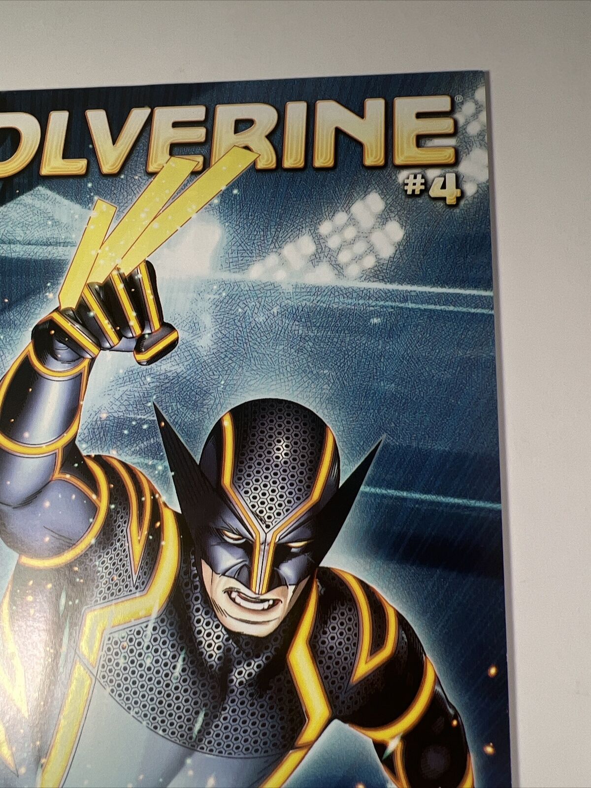 Wolverine 4 Tron Variant 2011 Marvel Comics 1:15 Peterson Cover - Deadpool