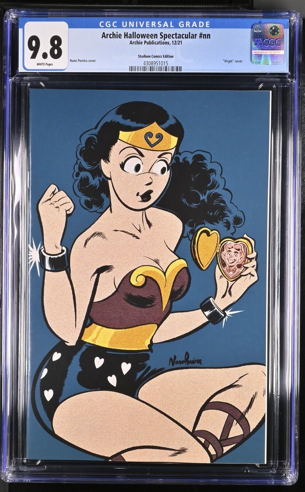 Archie Halloween Spectacular CGC 9.8 n 2021 Veronica Wonder Woman Stadium Comic