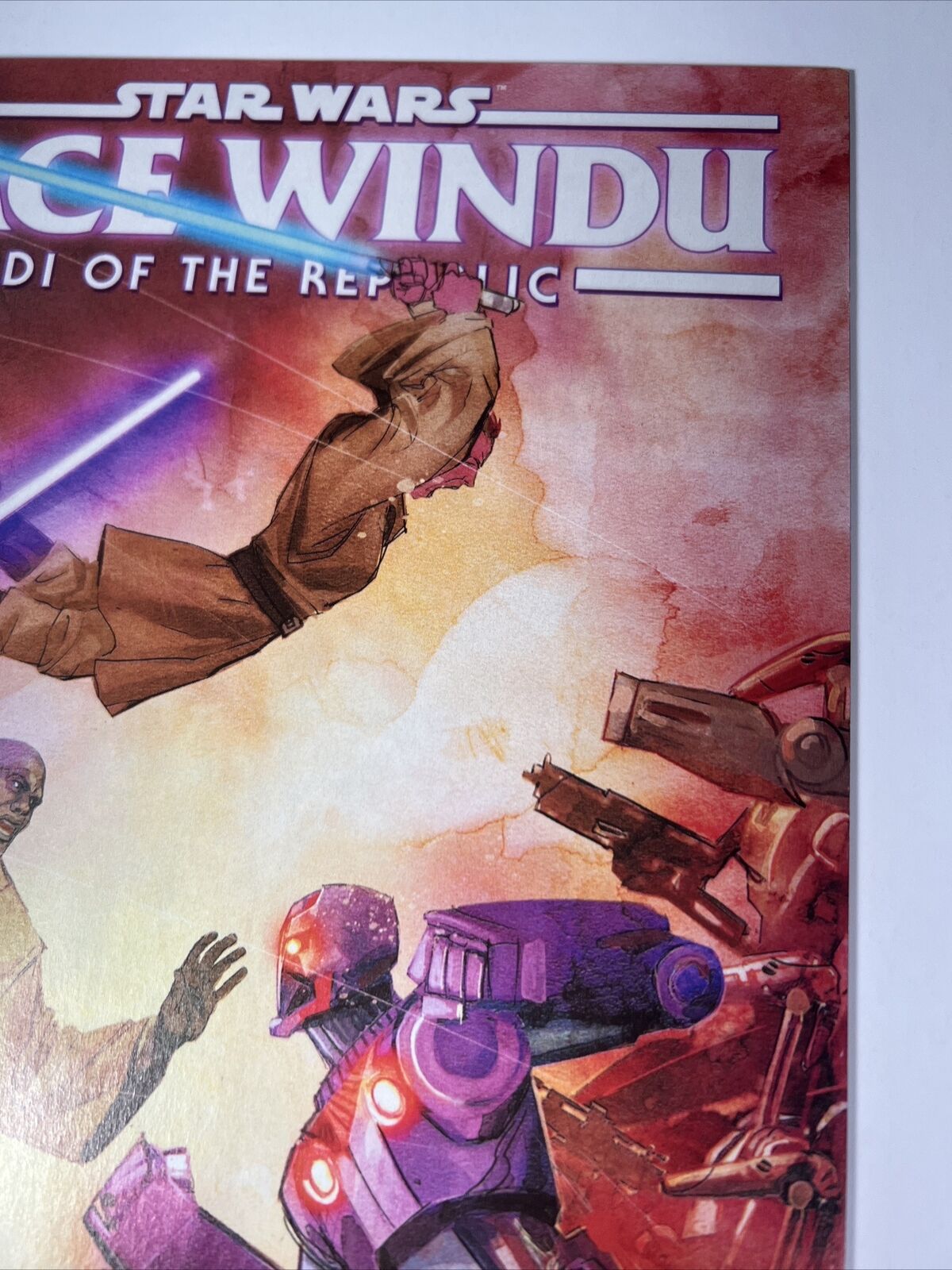 Star Wars Mace Windu Jedi of the Republic 5 1st Ahsoka Tano in Marvel Comic 2017