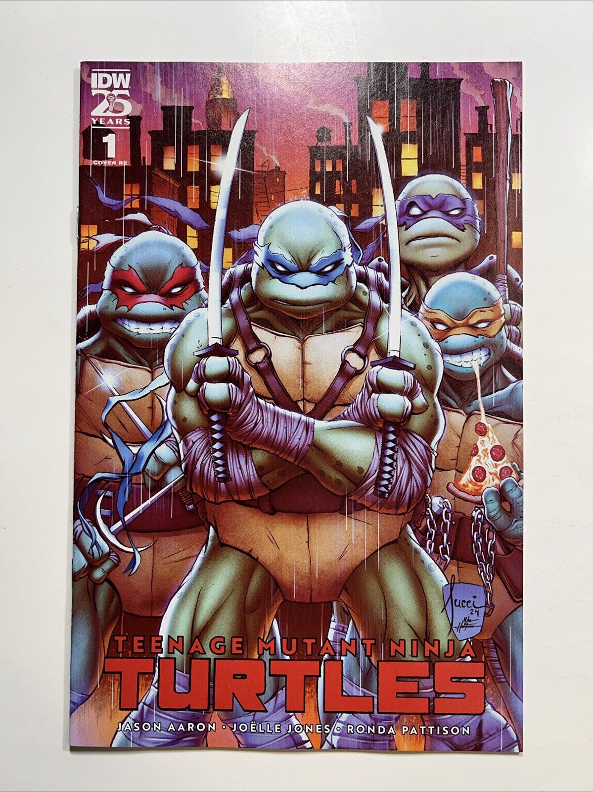 Teenage Mutant Ninja Turtles 1 BOTH COVERS SDCC 2024 EXCLUSIVE PX Previews TMNT