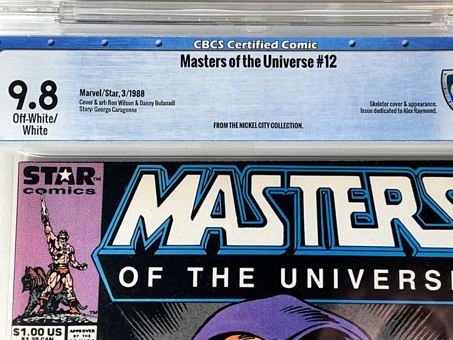 Masters of the Universe 12 & 13 CBCS 9.8 NEWSSTAND SET Pedigree Marvel Star 1988