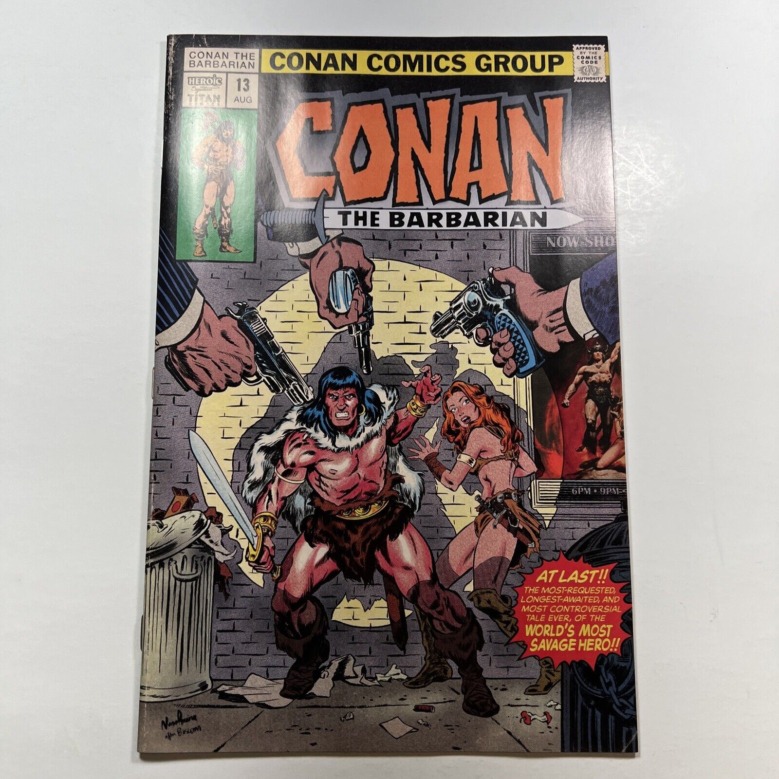 Conan the Barbarian 13 NM SDCC 2024 Diamond Previews Comic Con PX Nuno Pereira