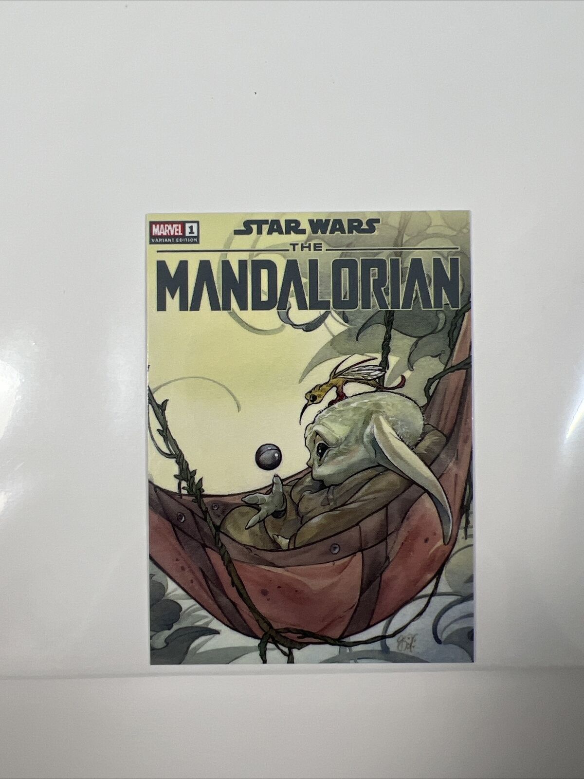 Star Wars The Mandalorian S2 #1 Peach Momoko B&W SDCC 2023 Variant + Trade 700!