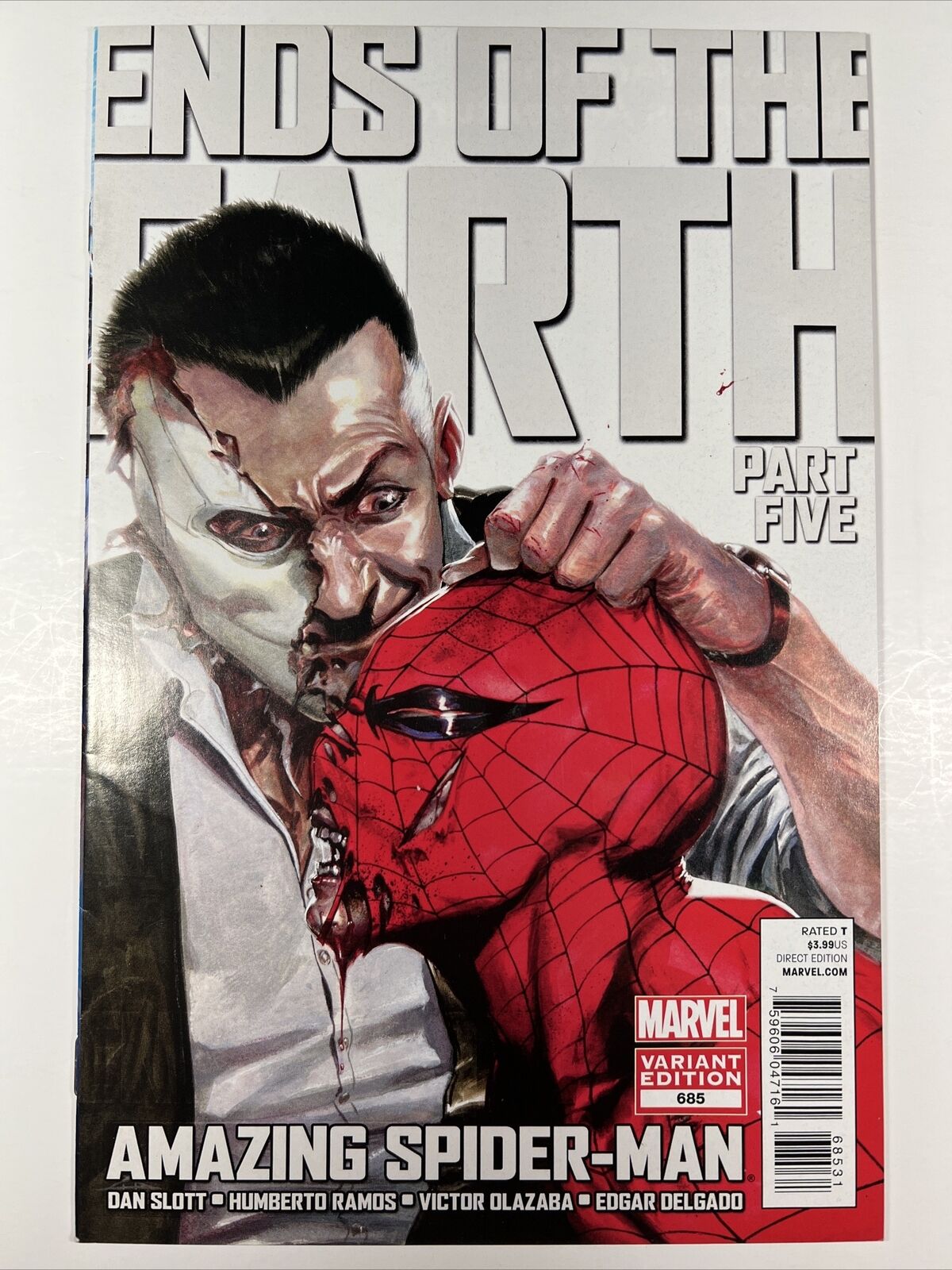 Amazing Spider-Man 685 Variant Dell'Otto Marvel Comics 1:15 2012