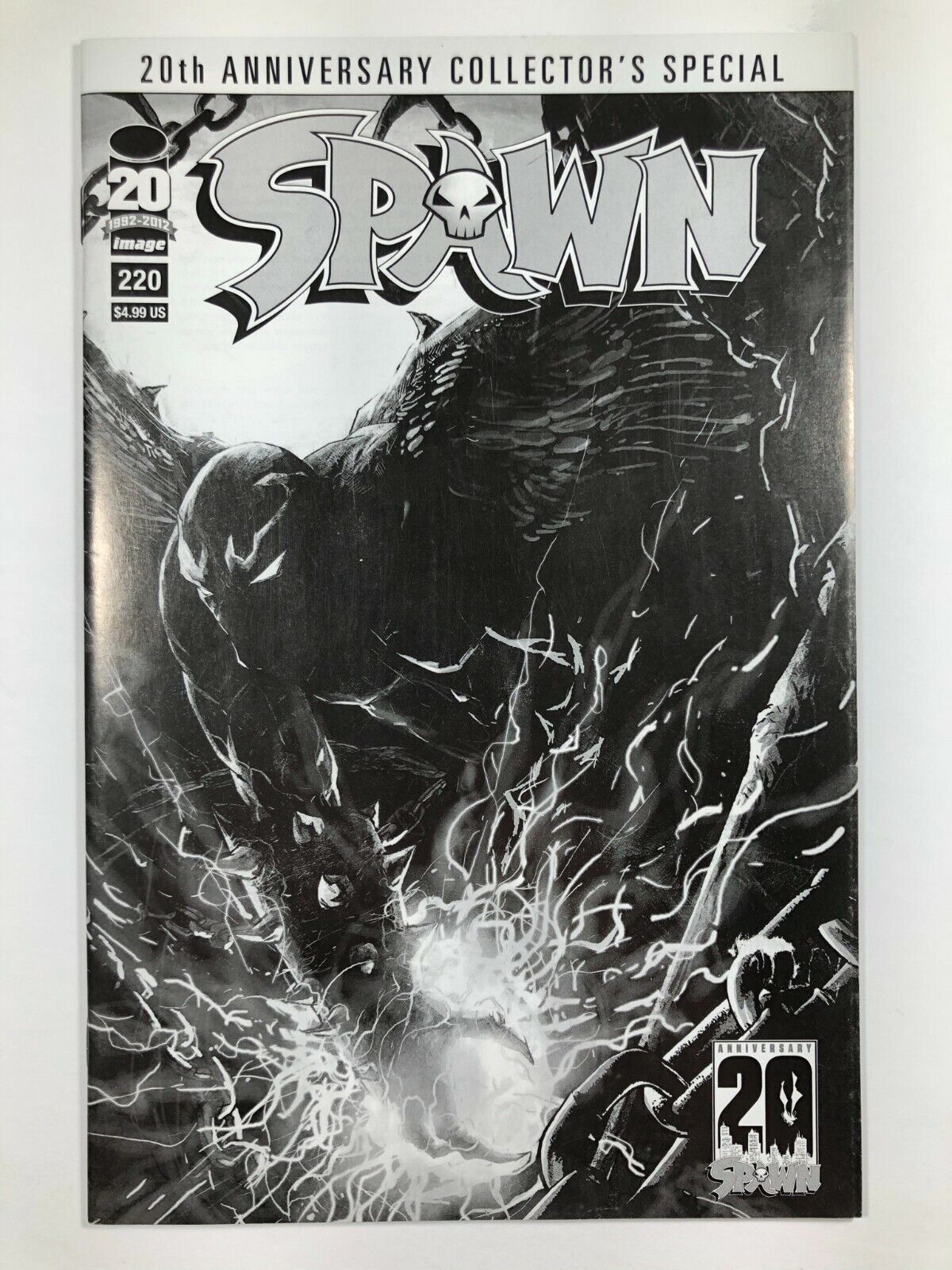 Spawn 220 Variant 20th Anniversary Collectors Special Sketch 2012 Image Comics