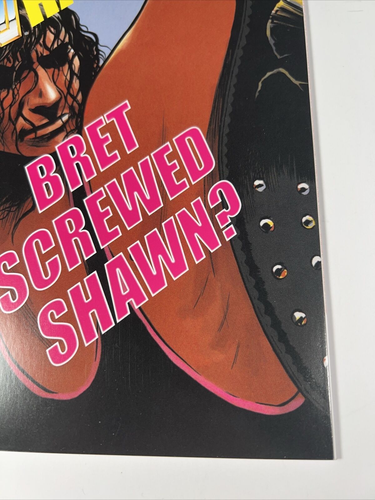 WWE What If Bret Screwed Shawn 1 RARE 1:15 Variant 2017 Survivor Series Jim Rugg