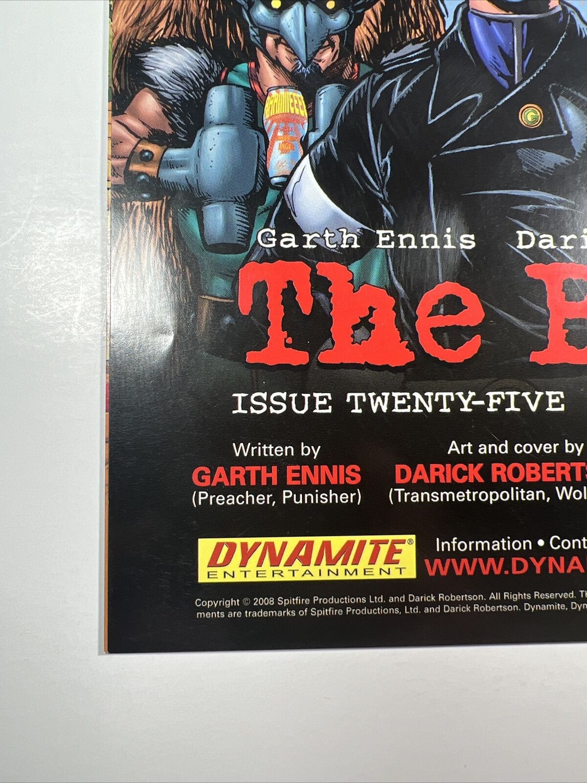 The Boys #24 - 1st Appearance G-Wiz - TV Show - Dynamite - Chaykin Variant