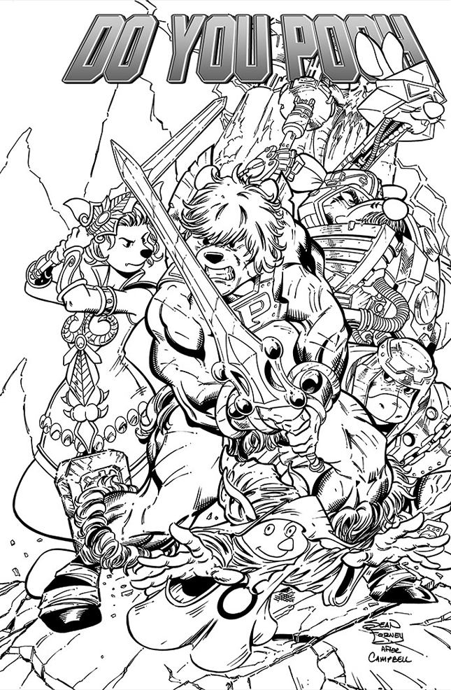 Do You Pooh #1 2026 SDCC MOTU Variants!