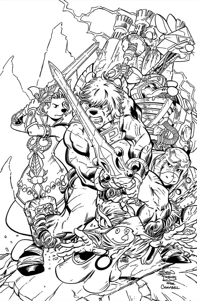 Do You Pooh #1 2026 SDCC MOTU Variants!