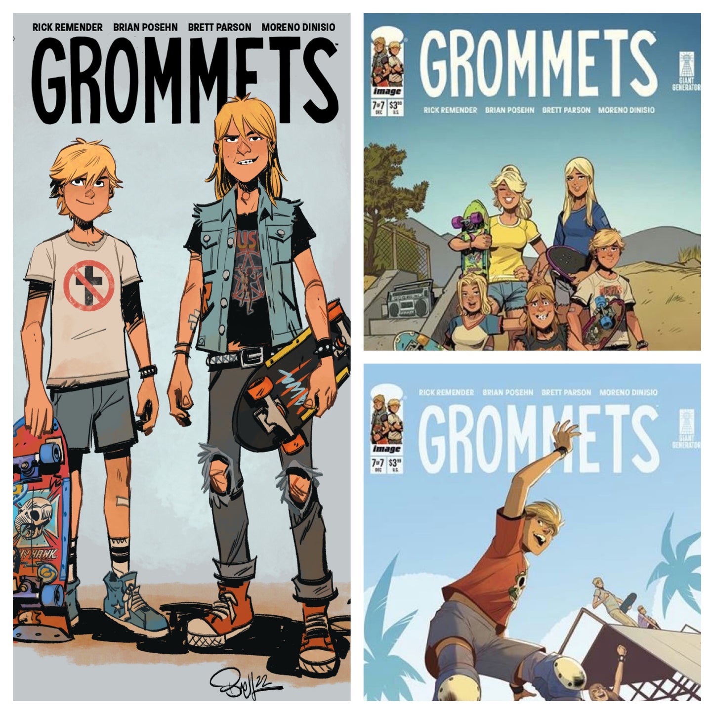 Grommets #7 Three Covers! Beyond Wed. + 1:10 + Regular