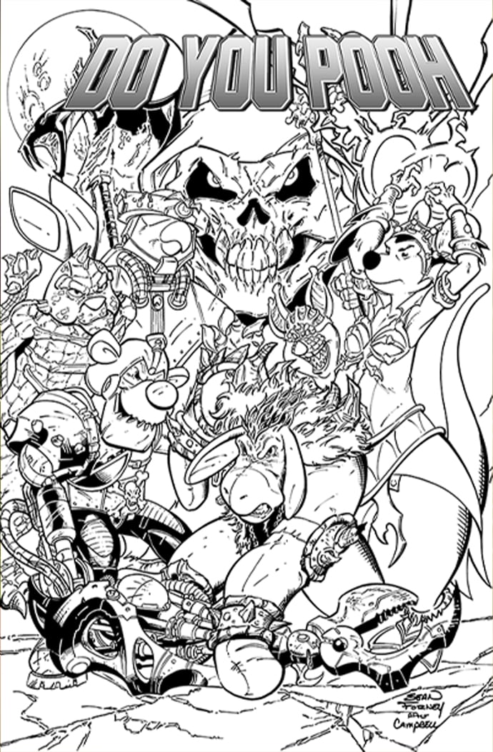 Do You Pooh #1 2026 NYCC MOTU VILLAIN Variants!